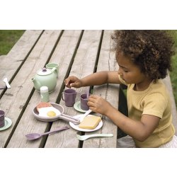 Dantoy Green Garden frukostset, 29 delar