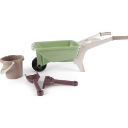 Dantoy Green Garden skottkärra set, 4 delar, L66cm