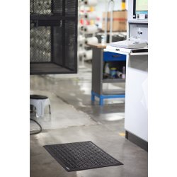 Matting Matta, Comfort Flow, svart, 85x56 cm