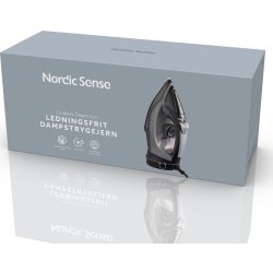 Nordic Sense sladdlöst ångstrykjärn 2400 Watt