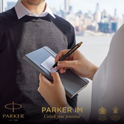 Parker IM Grey GT kulspetspenna | M