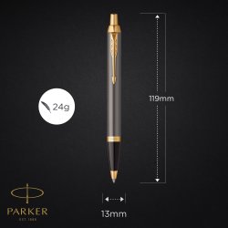 Parker IM Grey GT kulspetspenna | M