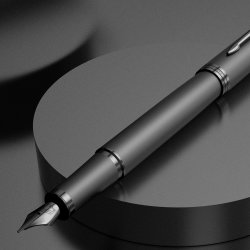 Parker IM Monochrome Titanium Rollerballpenna | F