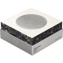 Jacob Jensen Brandvarnare, optisk 10 cm, silver