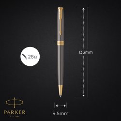 Parker Sonnet Grey GT kulspetspenna | M