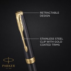 Parker Sonnet Grey GT kulspetspenna | M