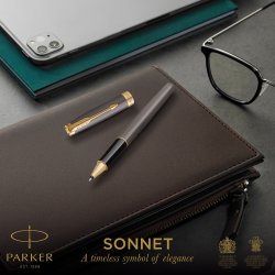 Parker Sonnet Grey GT Rollerball penna | F