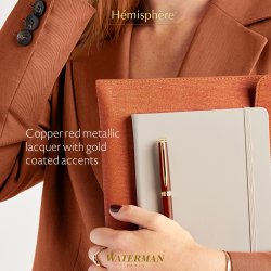 Waterman Hemisphere Copper Red Reservoarpenna | F