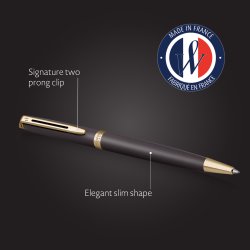 Waterman Hemisphere Lava Black Kulspetspenna | M