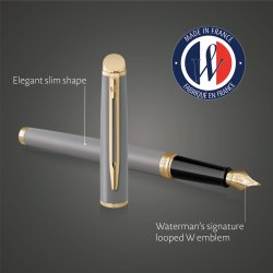 Waterman Hemisphere Stengrå reservoarpenna | M