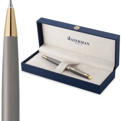 Waterman Hemisphere Stengrå kulspetspenna | M