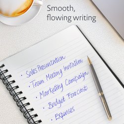 Waterman Hemisphere Stengrå kulspetspenna | M