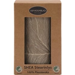 Blockljus, Shea-stearin, 6,7x10 cm, Khaki