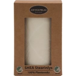 Blockljus, Shea-stearin, 6,7x10 cm, Vit