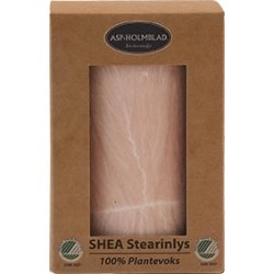 Blockljus, Shea-stearin, 6,7x10 cm, Rosa