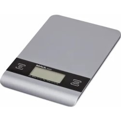 Maul 1635095 elektronisk pappersvikt, 5 kg, silver