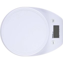 Maul 1646002 brevvåg 5 kg, batteridriven, vit