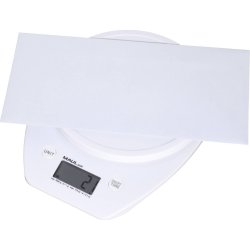 Maul 1646002 brevvåg 5 kg, batteridriven, vit