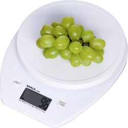 Maul 1646002 brevvåg 5 kg, batteridriven, vit