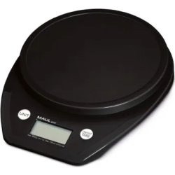 Maul 1646090 elektronisk köksvåg, 5 kg, svart