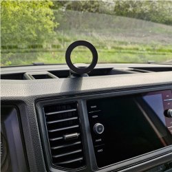 Avant flexibel mobilhållare med sugpropp, svart