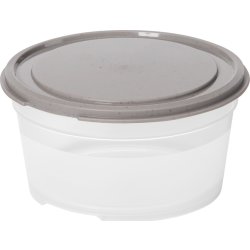 Sustain förvaringslåda, gråbrun, 0,45L.