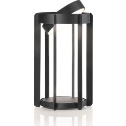 Zone Firefly LED-lykta, Ø19 x H30 cm, svart