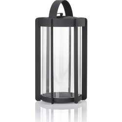 Zone Firefly Lykta, med glas, H35 cm, svart stål