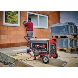 Einhell Generator med hjul 4-taktsmotor, 6500W