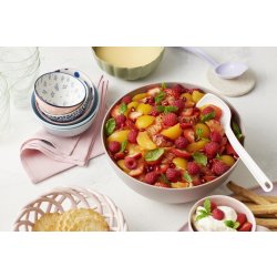 GastroMax Grytsked, plast, Small, 22 cm, vit