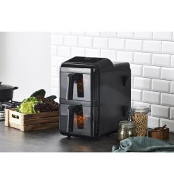 Nordic Sense Airfryer, 2 lådor, 11,6 liter 2900w