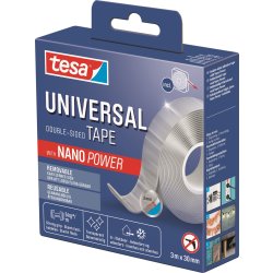 tesa Nano Power Universaltejp | 30 mm x 3 m