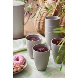 GastroMax Dricksglas, BIO, gråbrunt, 4DL