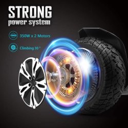 GoRunner Hummer 4.0 Urban Segboard, svart