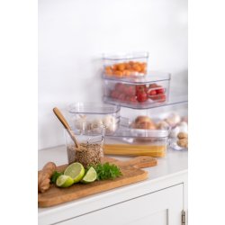 Compact Clear förvaringslåda Slim, 1,3 L