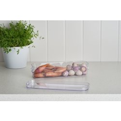 Compact Clear förvaringslåda Slim, 1,3 L