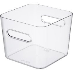 Compact Clear förvaringslåda Square L, 4,7 L