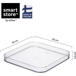 Compact Clear Square M+L lock