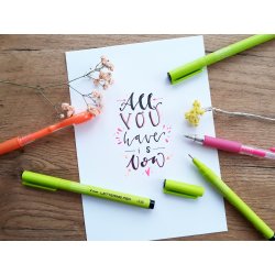 Pilot Lettering Pen Fineliner | B | Svart