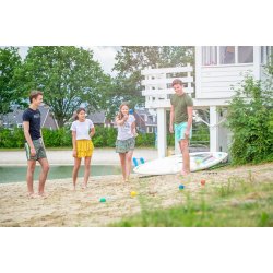 Pétanque i plast med 8 klot
