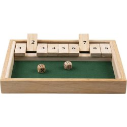 Shut the box 1 spelare inkl. 2 tärningar
