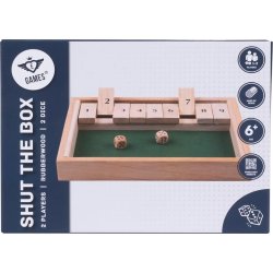 Shut the box 1 spelare inkl. 2 tärningar