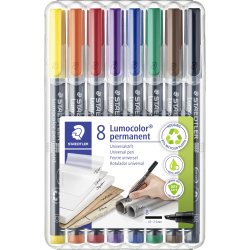 Staedtler 314 Permanent Marker | 8 färger