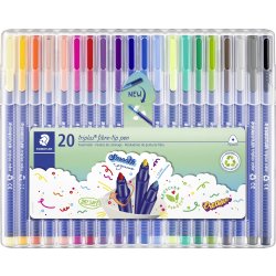 Staedtler Triplus Tuschpennor | 20 färger