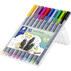 Staedtler Triplus Fineliner | 10 färger