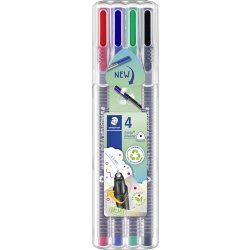 Staedtler Triplus Fineliner | 4 färger