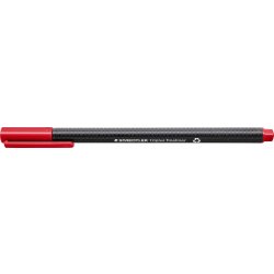 Staedtler Triplus Fineliner 334, fiberpenna, röd