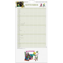 Burde 2026 Familjekalender, Ilon Wikland