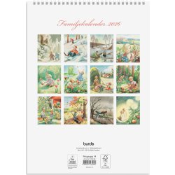 Burde 2026 Familjekalender, Kerstin Frykstrand
