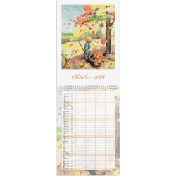 Burde 2026 Familjekalender, Kerstin Frykstrand